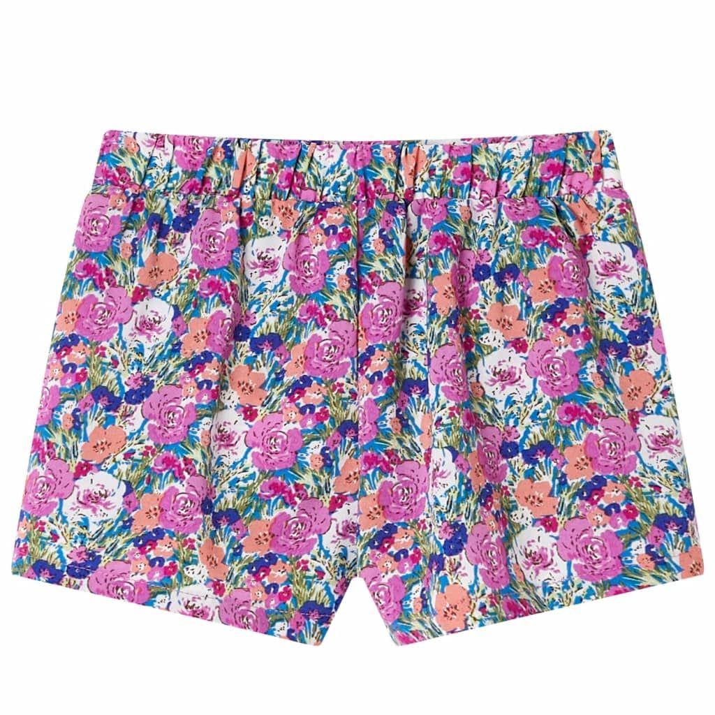 Pantaloncini da Bambina Fucsia 128 vidaXL