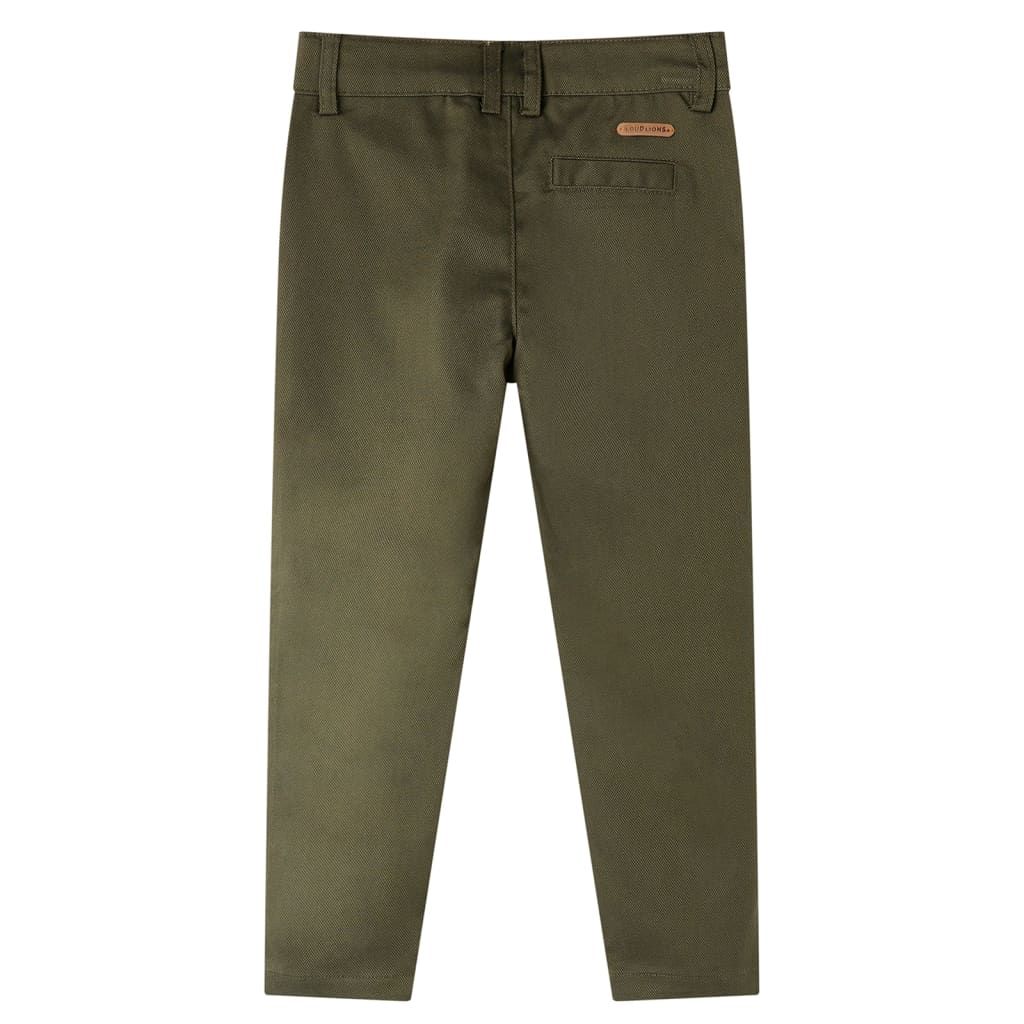 Pantaloni per Bambini Cachi 104 vidaXL