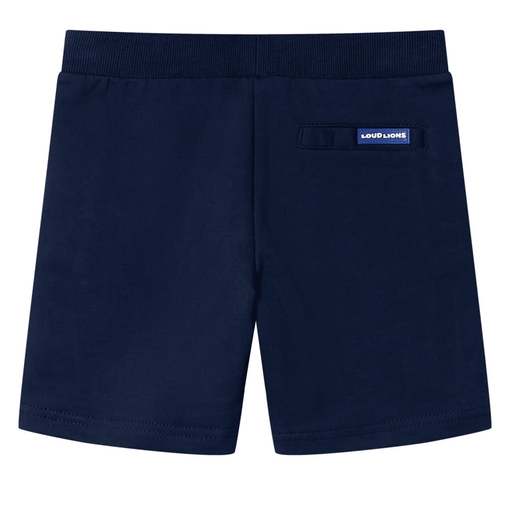 Pantaloncini da Bambino Blu Marino 128 vidaXL