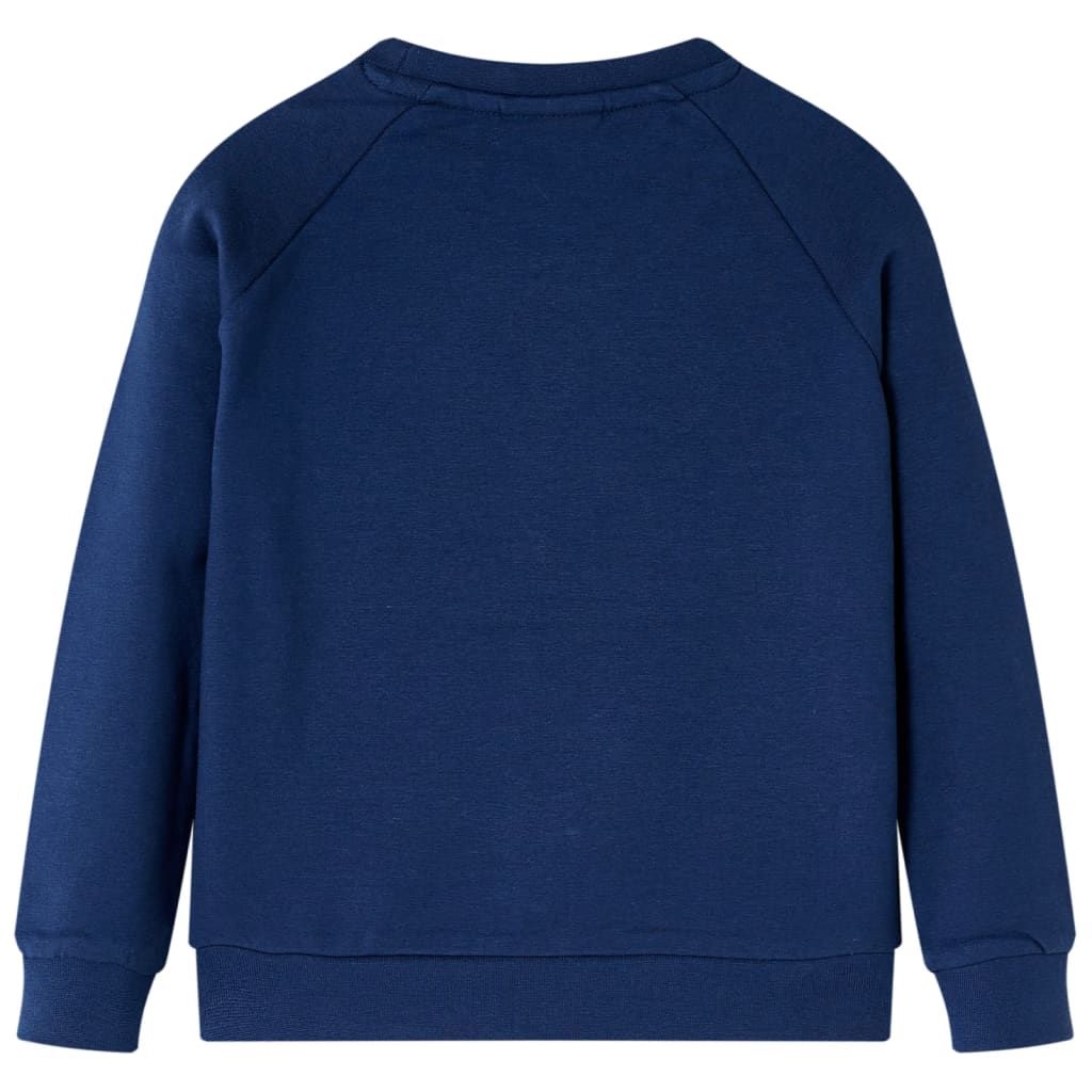 Felpa per Bambini Blu Marino 104 vidaXL