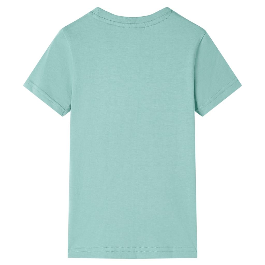 Maglietta per Bambini Cachi Chiaro 128 vidaXL