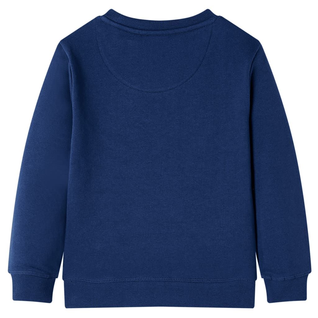 Felpa da Bambino Blu Marino 104 vidaXL