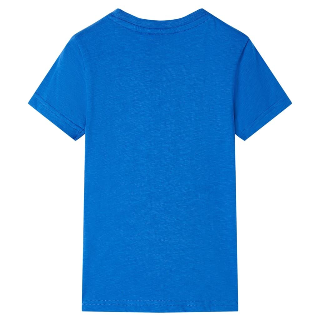 Maglietta da Bambina Blu 116 vidaXL