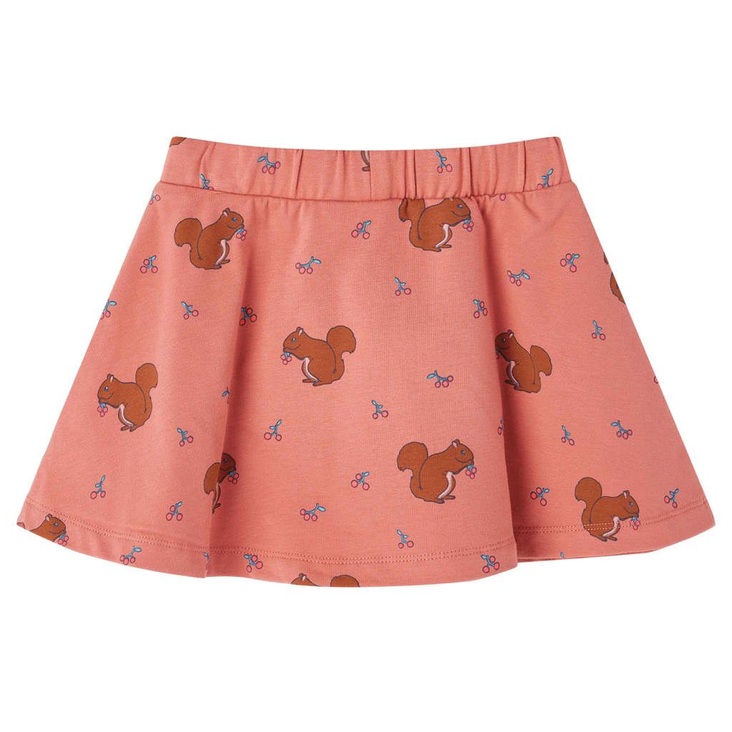 Gonna da Bambina Rosa Antico 128 vidaXL