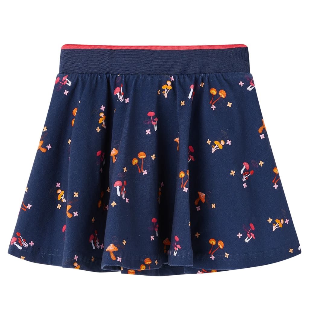 Gonna da Bambina Blu Marino 128 vidaXL