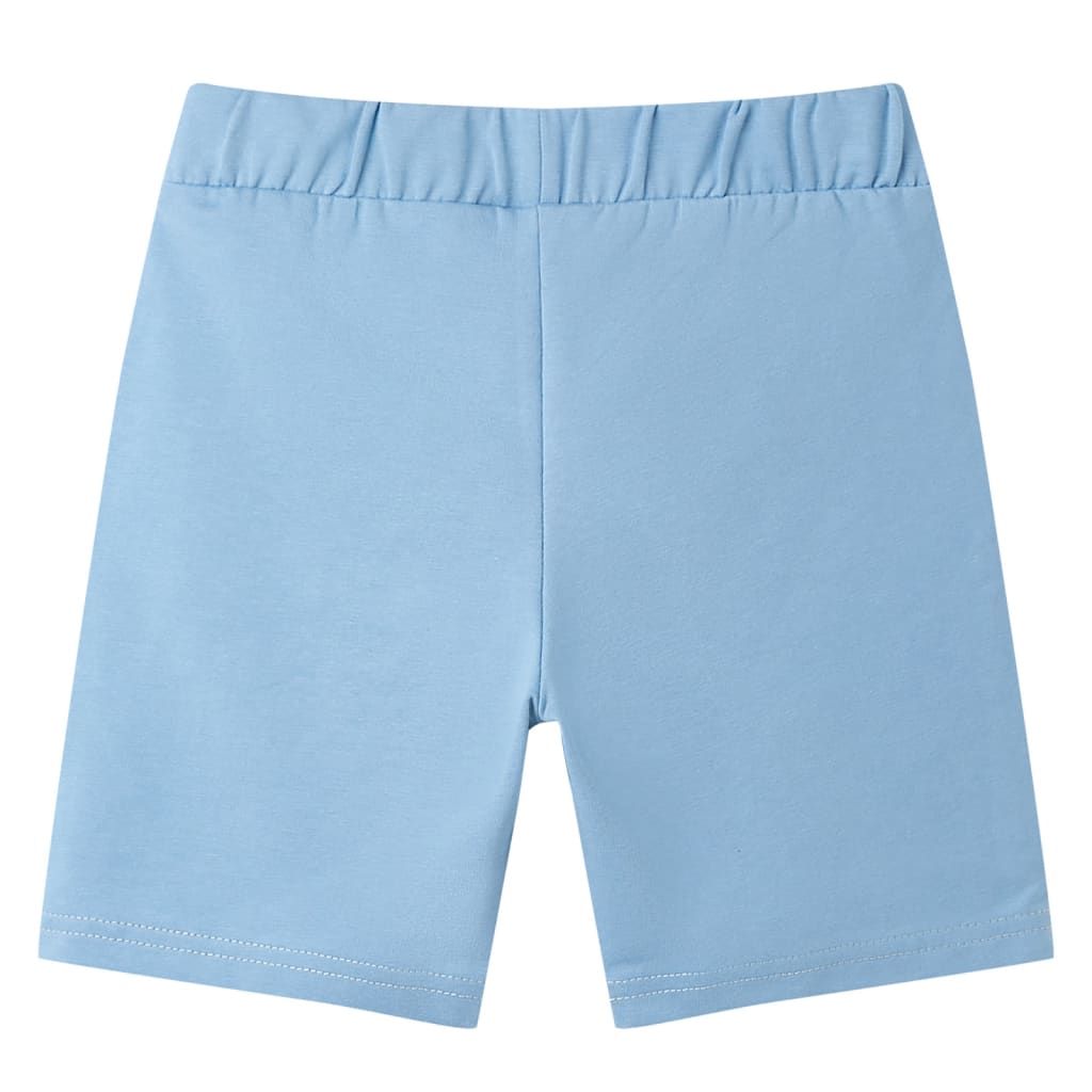 Pantaloncini per Bambini con Coulisse Blu 92 vidaXL