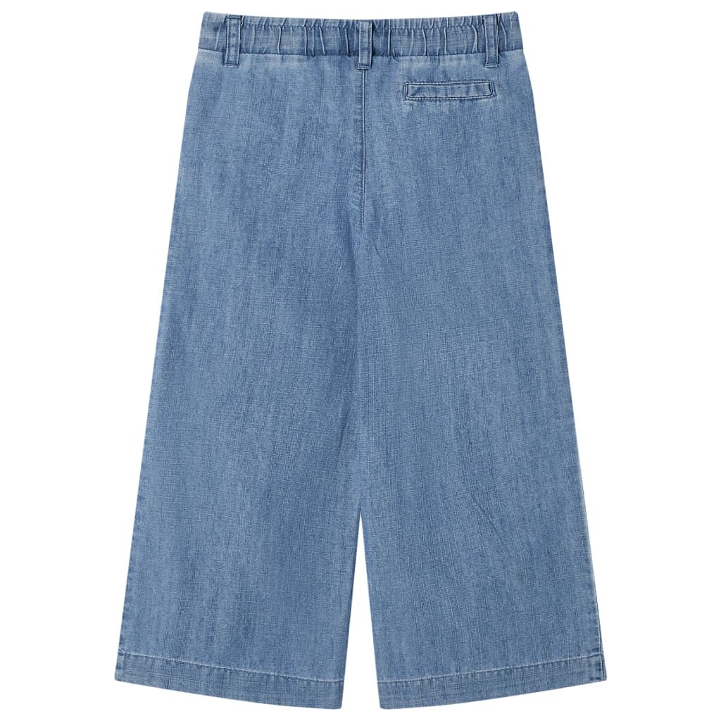 Pantaloni da Bambino Blu Denim 92 vidaXL