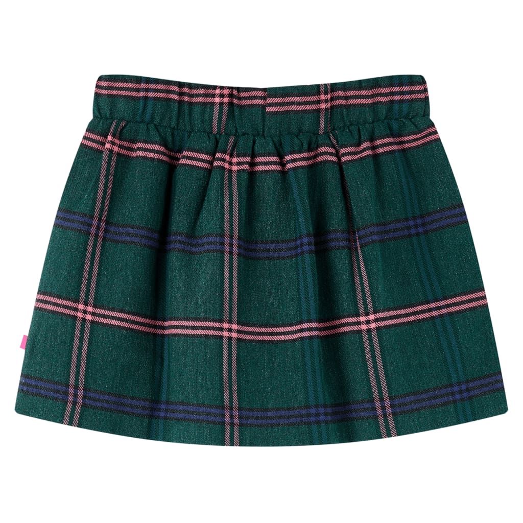 Gonna da Bambina Verde Scuro 92 vidaXL