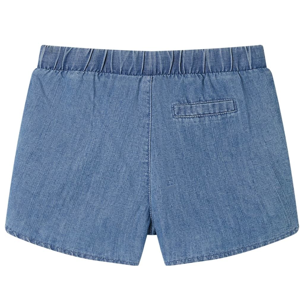 Pantaloncini da Bambino Blu Denim 116 vidaXL