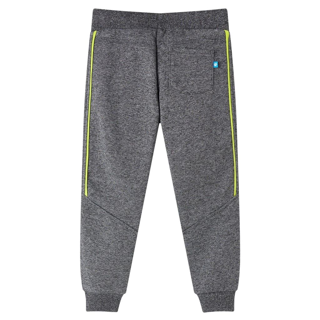 Pantaloni Tuta per Bambini Grigio Mélange 104 vidaXL