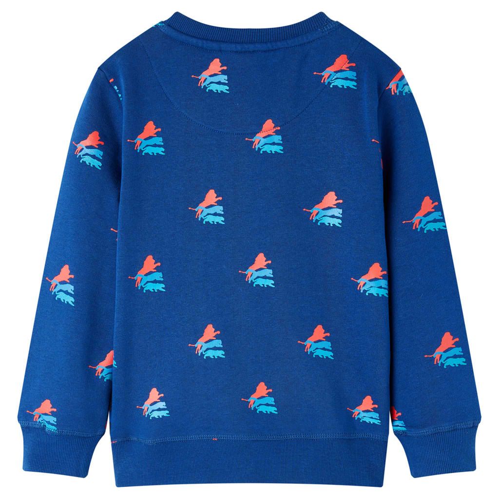 Felpa per Bambini Blu Scuro 116 vidaXL