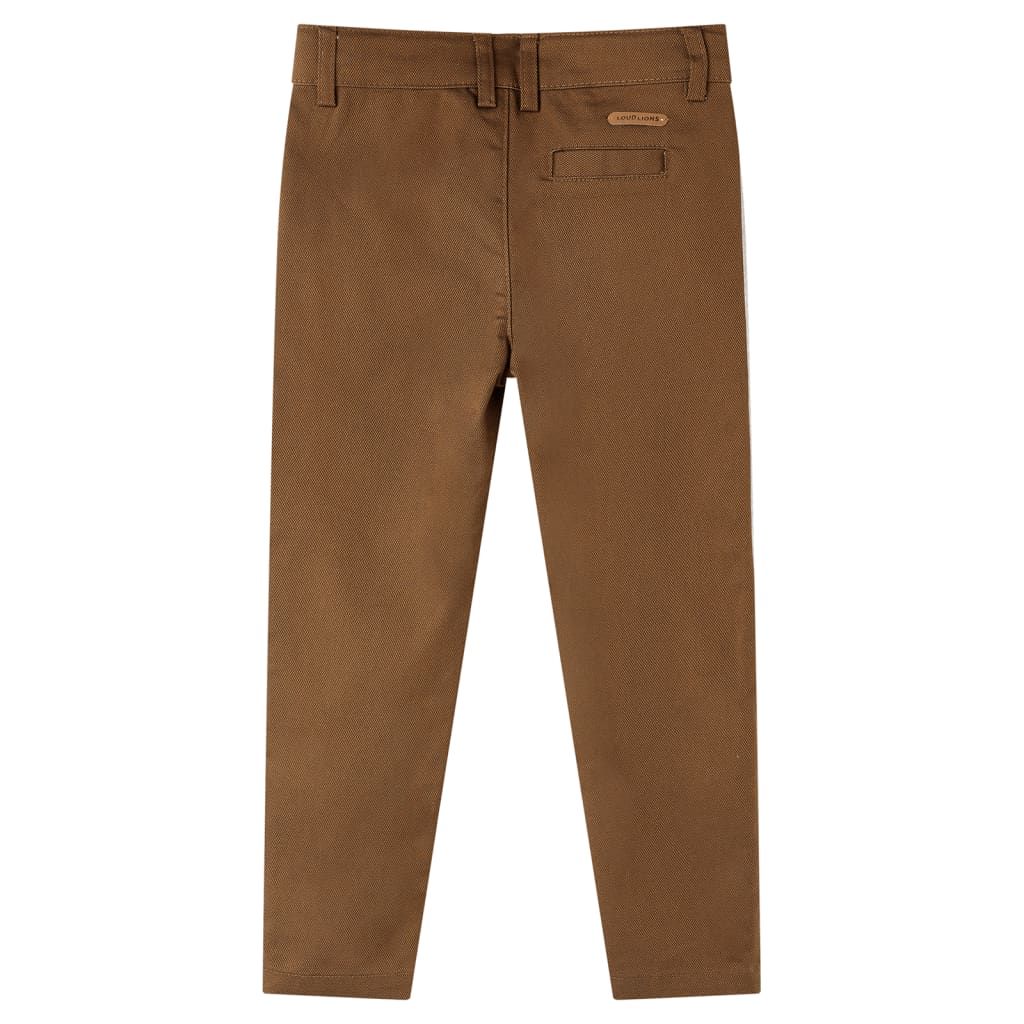 Pantaloni da Bambino Cognac 104 vidaXL