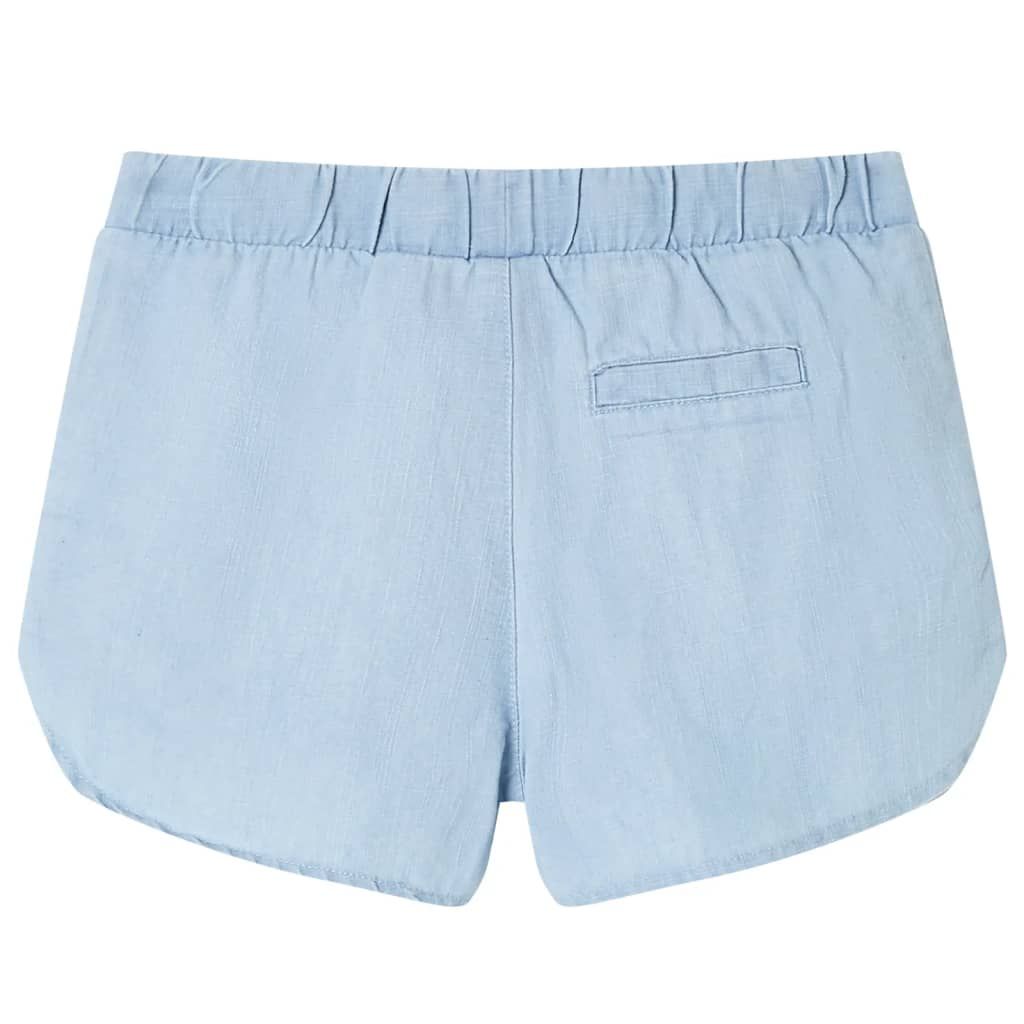 Pantaloncini da Bambino Blu Denim Tenue 92 vidaXL