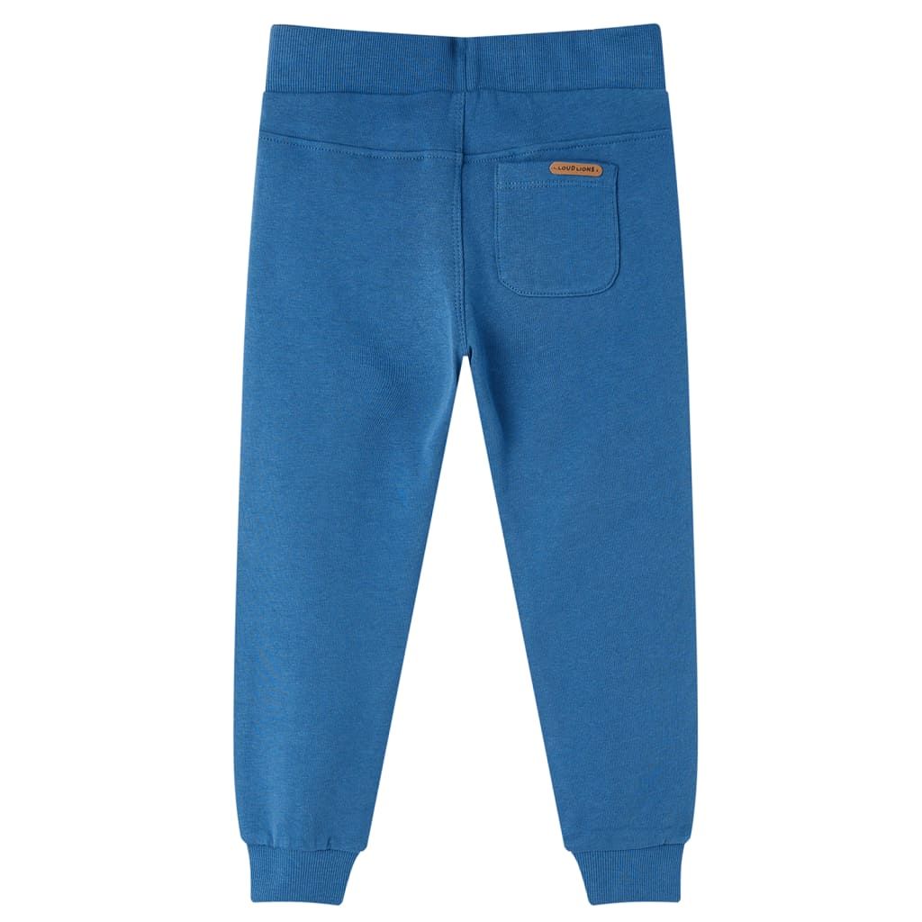 Pantaloni Tuta per Bambini Blu 104 vidaXL