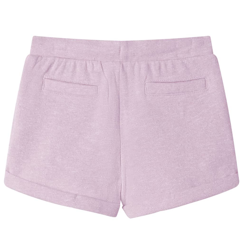 Pantaloncini per Bambini con Coulisse Lilla Misto 116 vidaXL