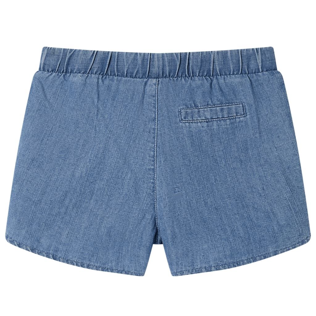 Pantaloncini da Bambino Blu Denim 140 vidaXL