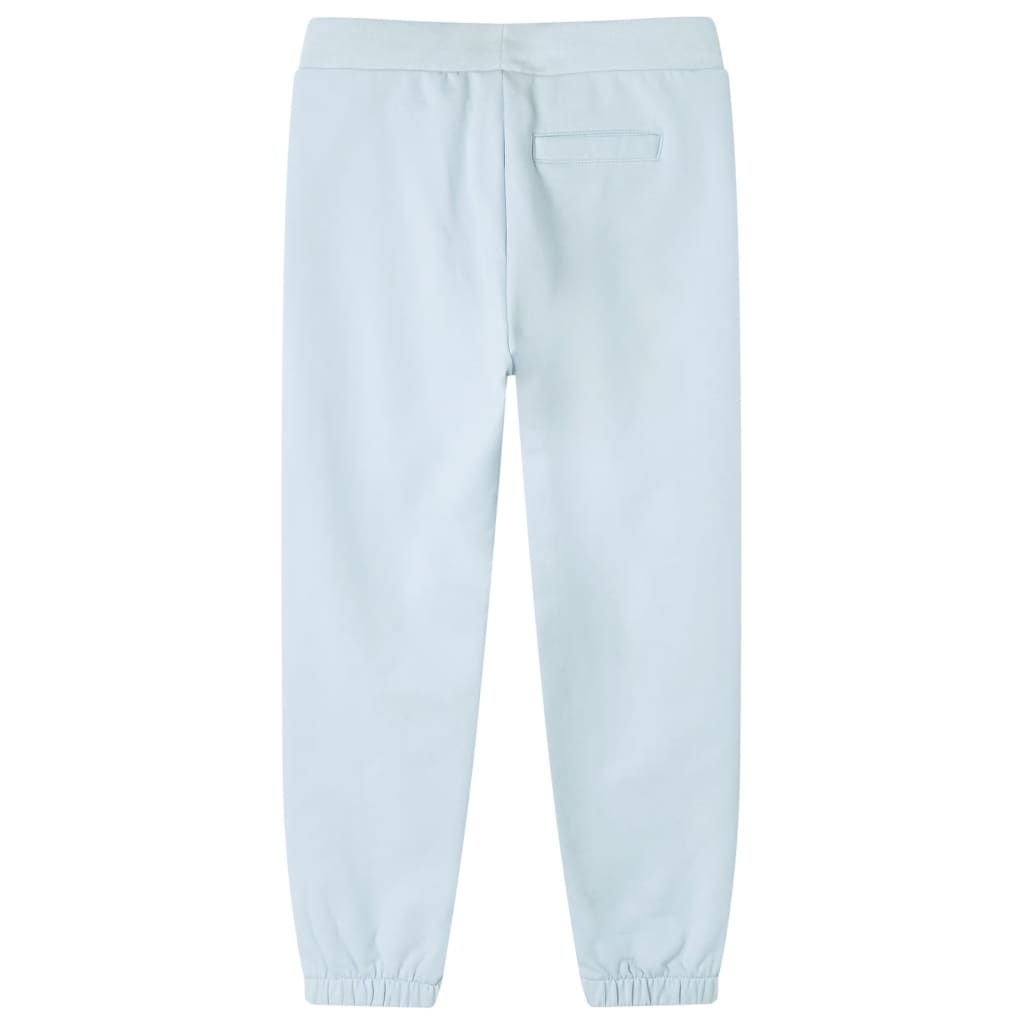 Pantaloni Tuta per Bambini Azzurri 104 vidaXL
