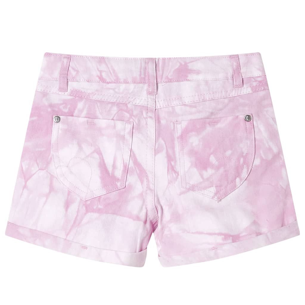 Pantaloncini da Bambina Rosa 140 vidaXL