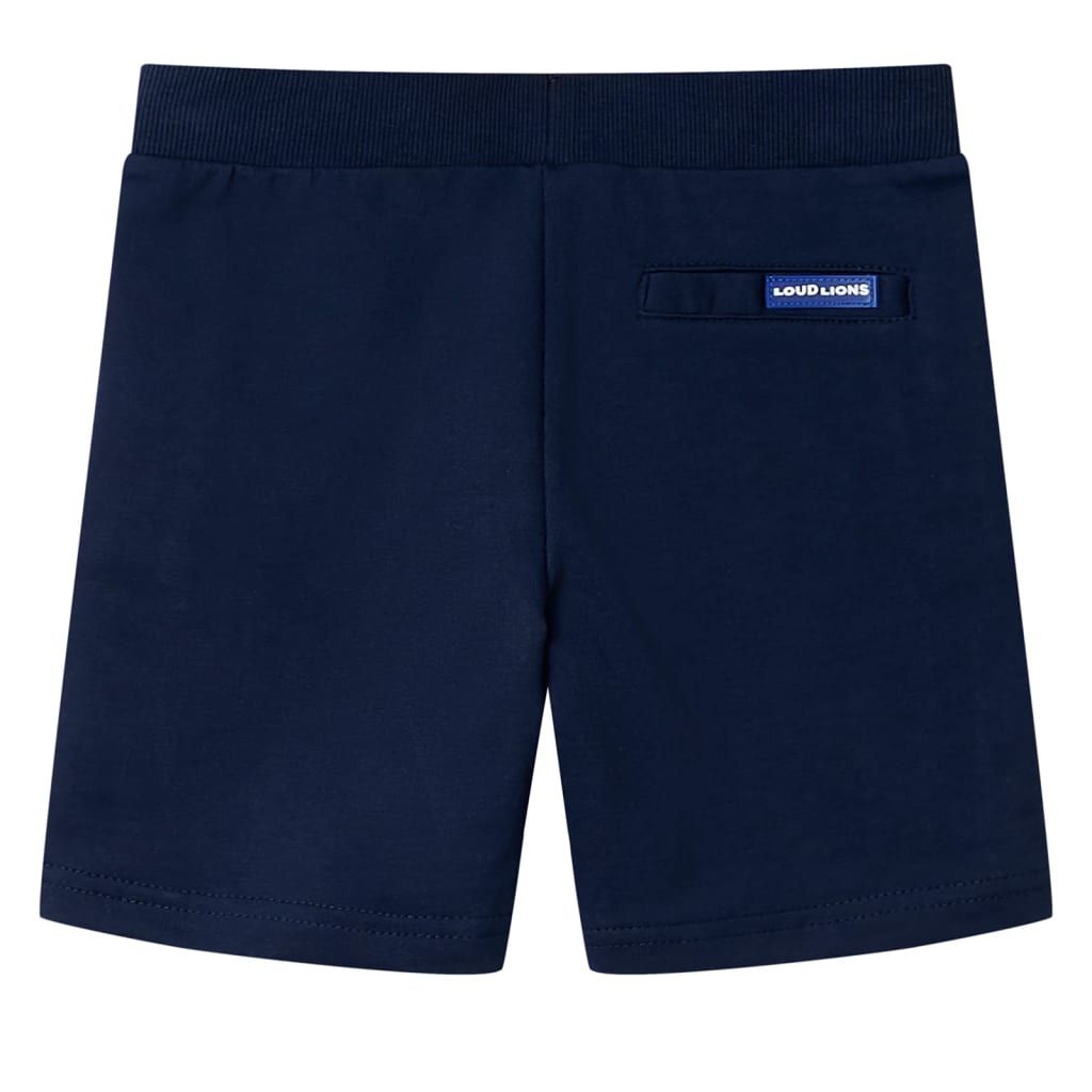 Pantaloncini da Bambino Blu Marino 116 vidaXL