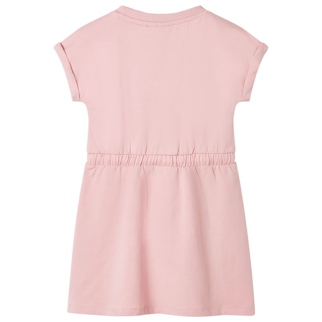 Abito da Bambina con Coulisse Rosa Chiaro 116 vidaXL