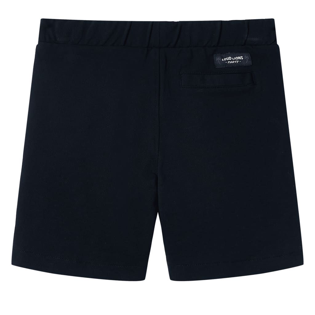 Pantaloncini per Bambini con Coulisse Blu Marino 116 vidaXL
