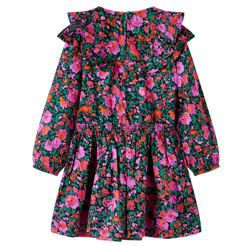 Abito da Bambina a Maniche Lunghe Fucsia 92 vidaXL