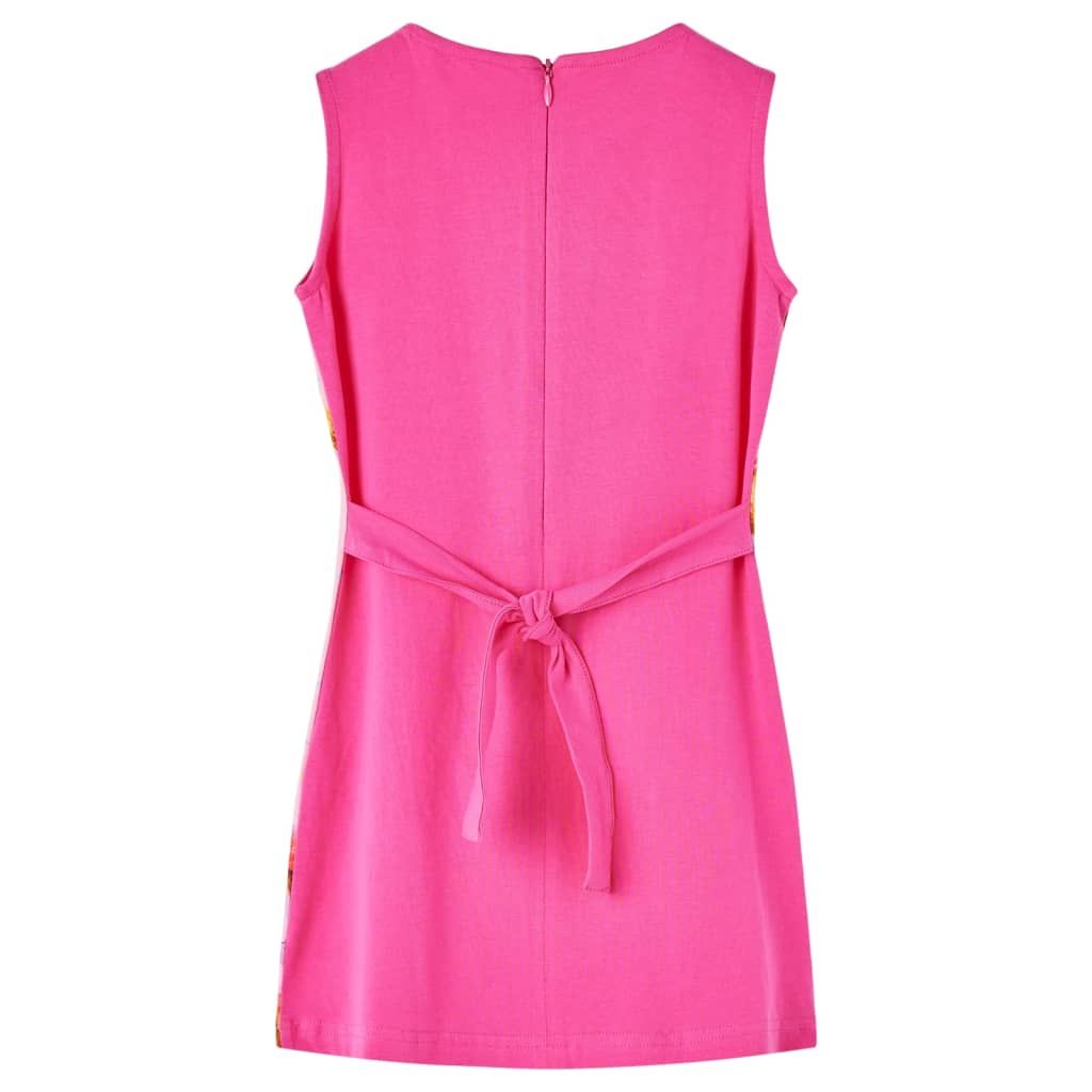 Abito da Bambina Rosa Chiaro 128 vidaXL