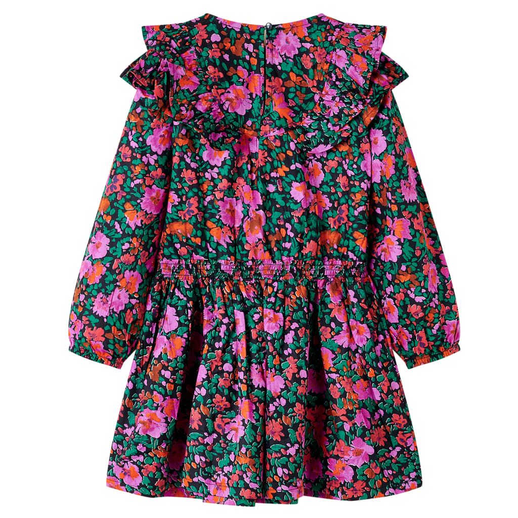 Abito da Bambina a Maniche Lunghe Fucsia 104 vidaXL