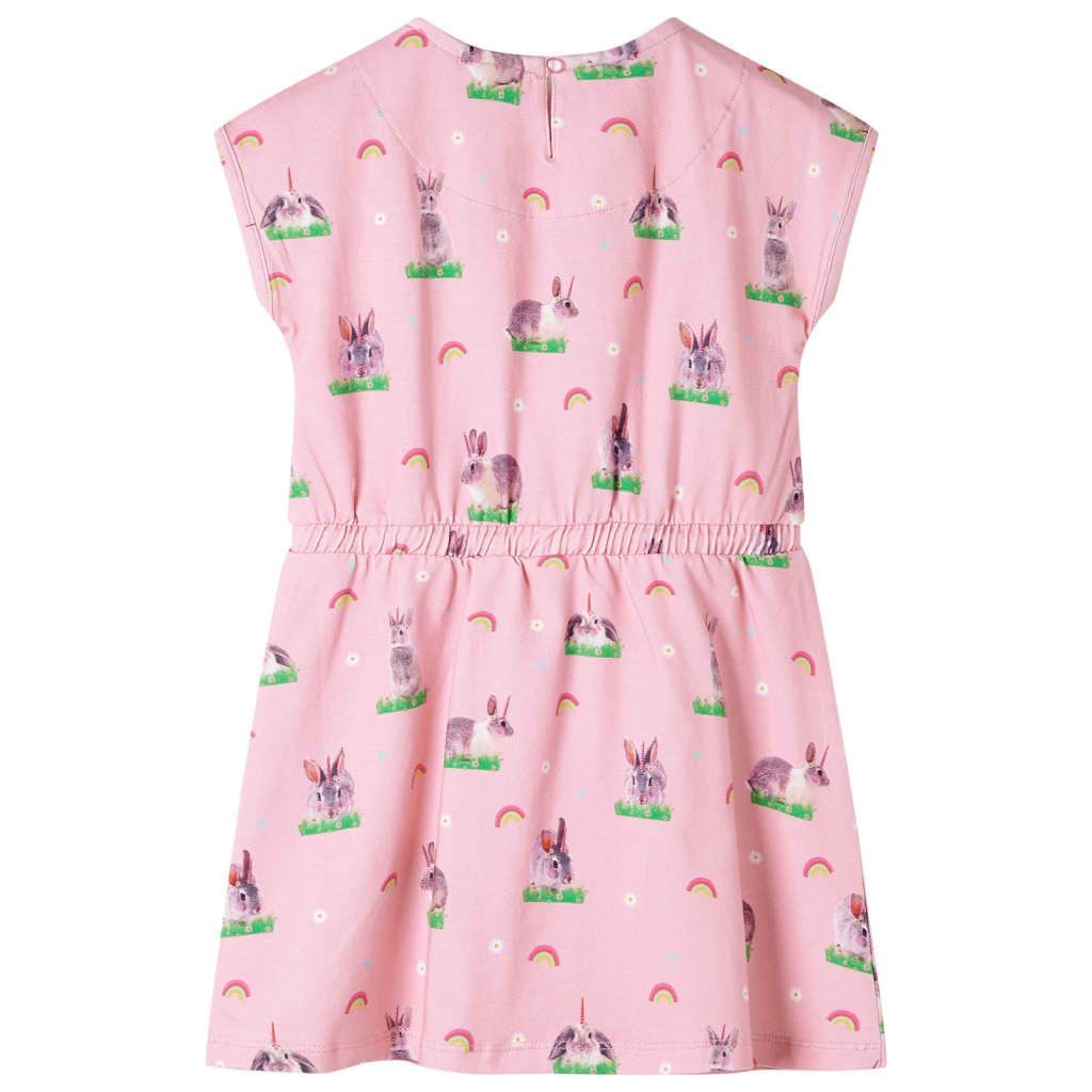 Abito da Bambina Rosa Chiaro 140 vidaXL