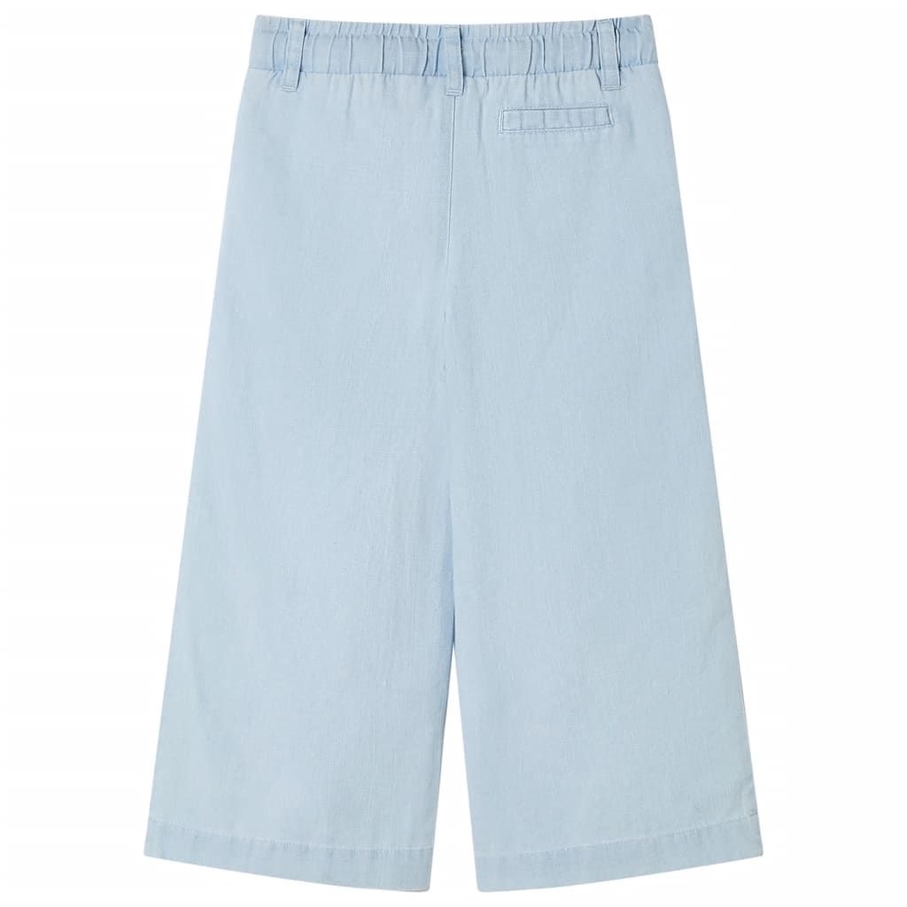 Pantaloni da Bambino Blu Denim Tenue 116 vidaXL