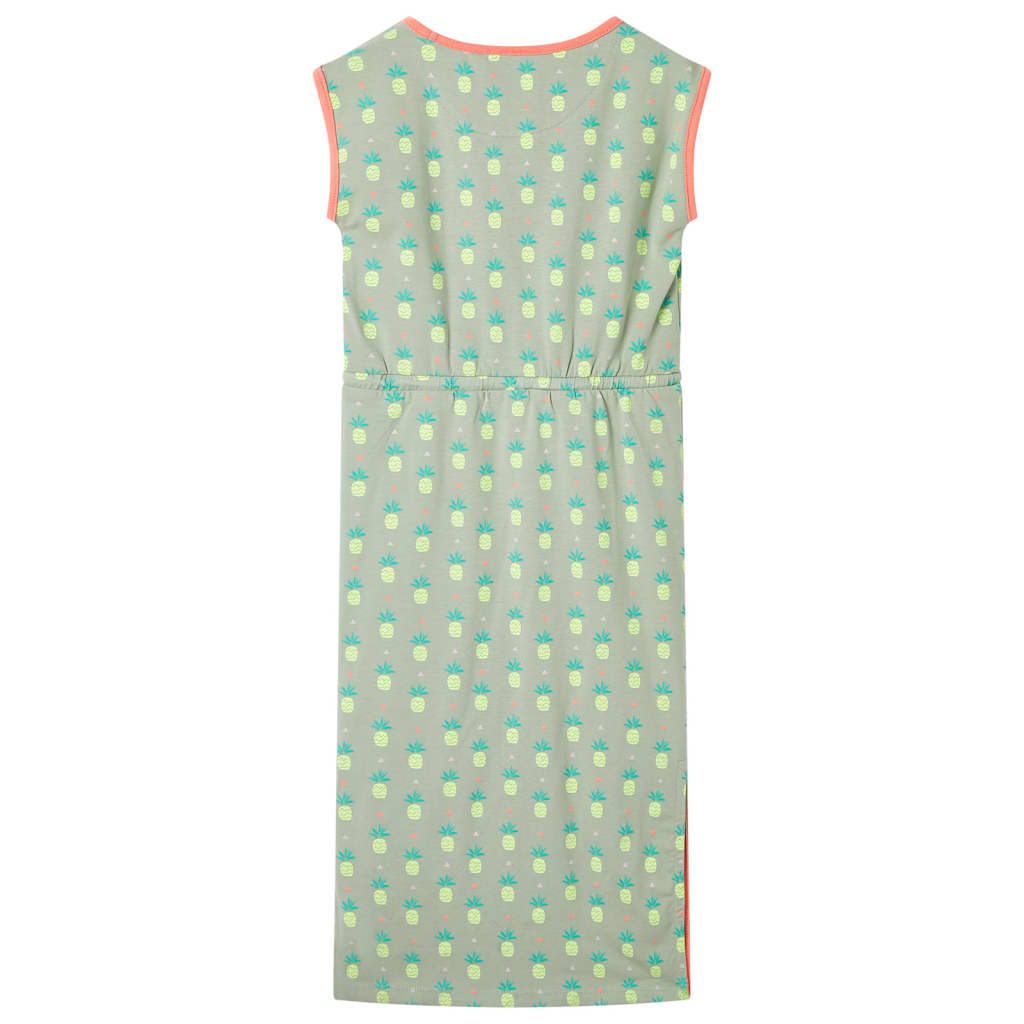 Abito da Bambina Menta Antico 128 vidaXL