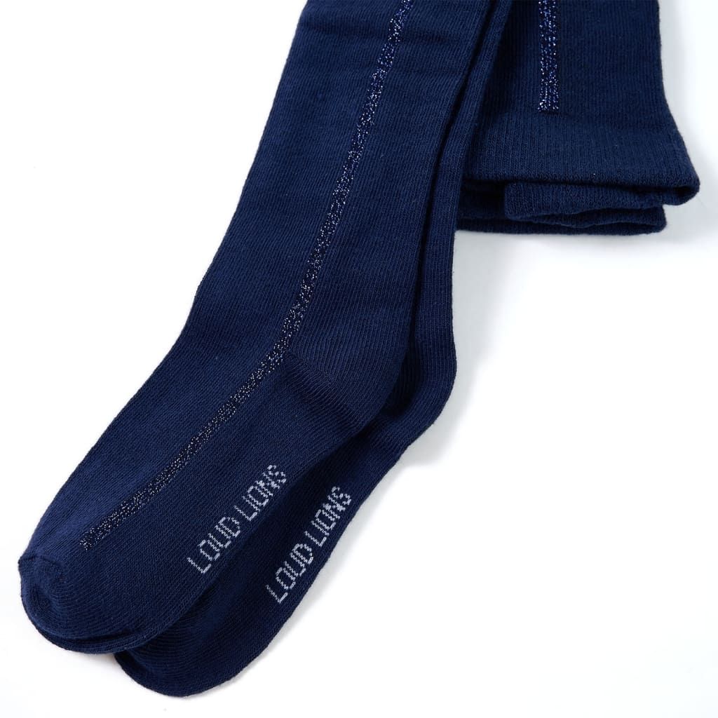 Calzamaglia per Bambini Blu Marino 104 vidaXL
