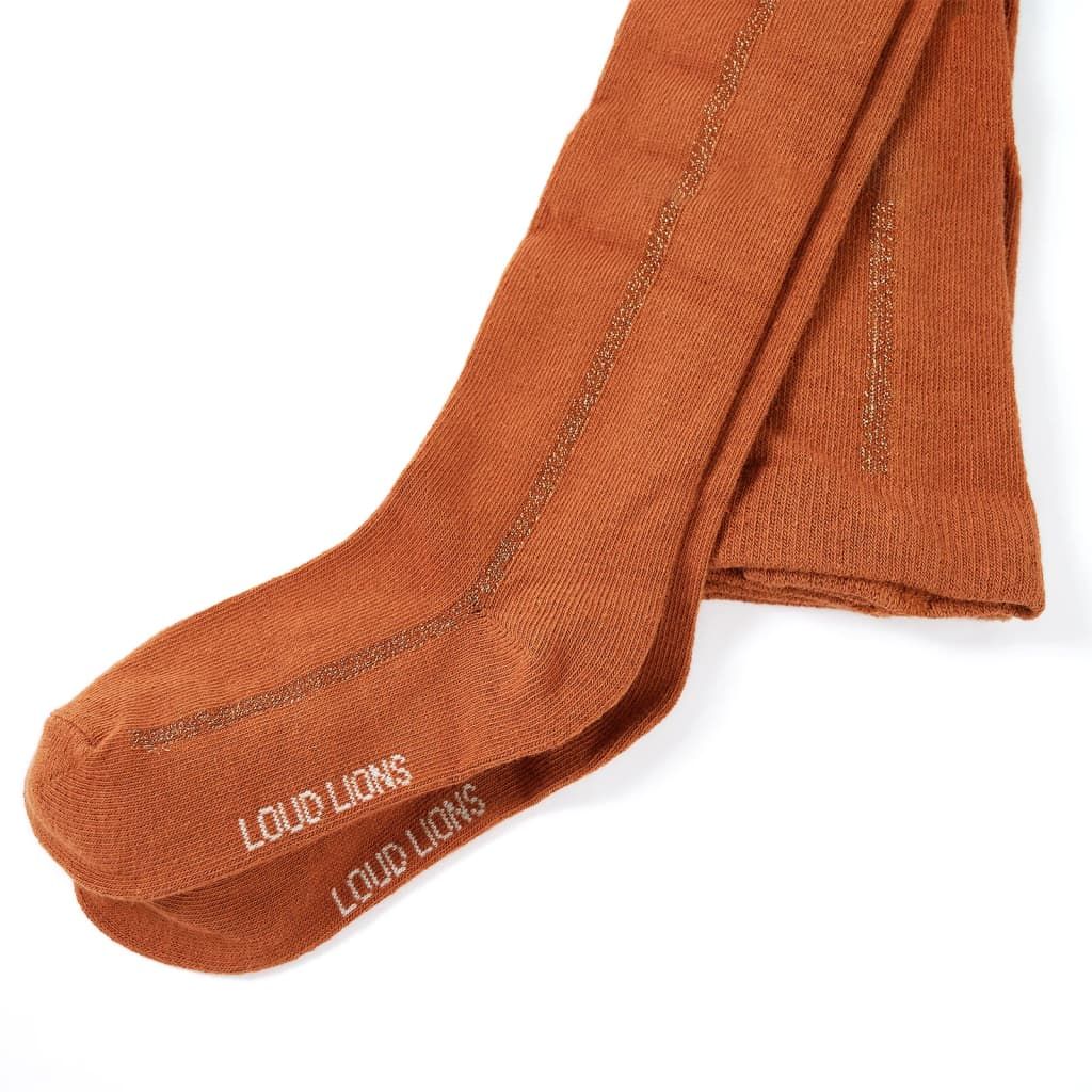 Calzamaglia per Bambini Cognac 92 vidaXL