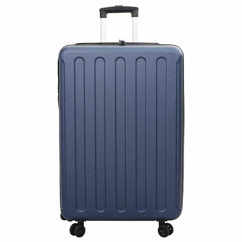 Valigia con blocco Blu scuro 50 x 30 x 76 cm Plastica ABS vidaXL