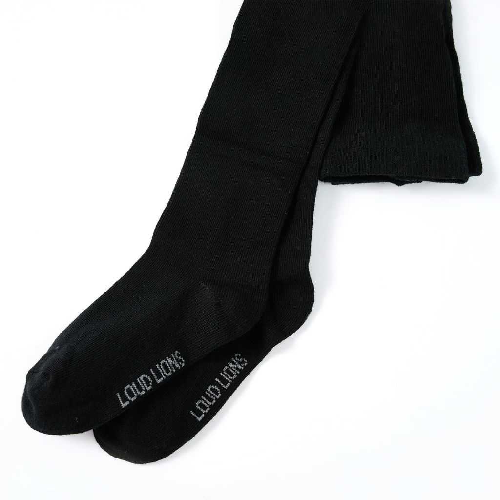 Calzamaglia per Bambini Nera 128 vidaXL