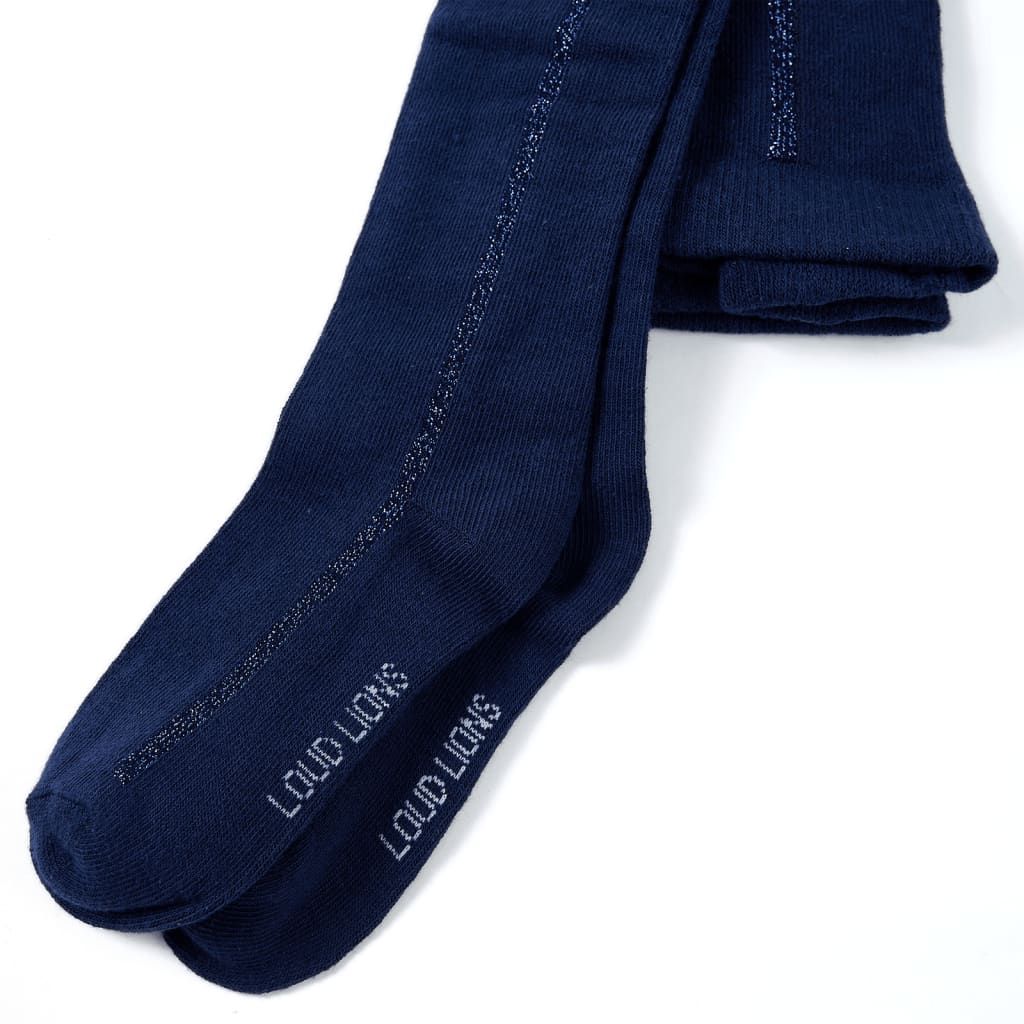 Calzamaglia per Bambini Blu Marino 116 vidaXL