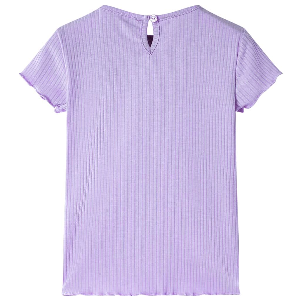 Maglietta da Bambina Lilla 104 vidaXL