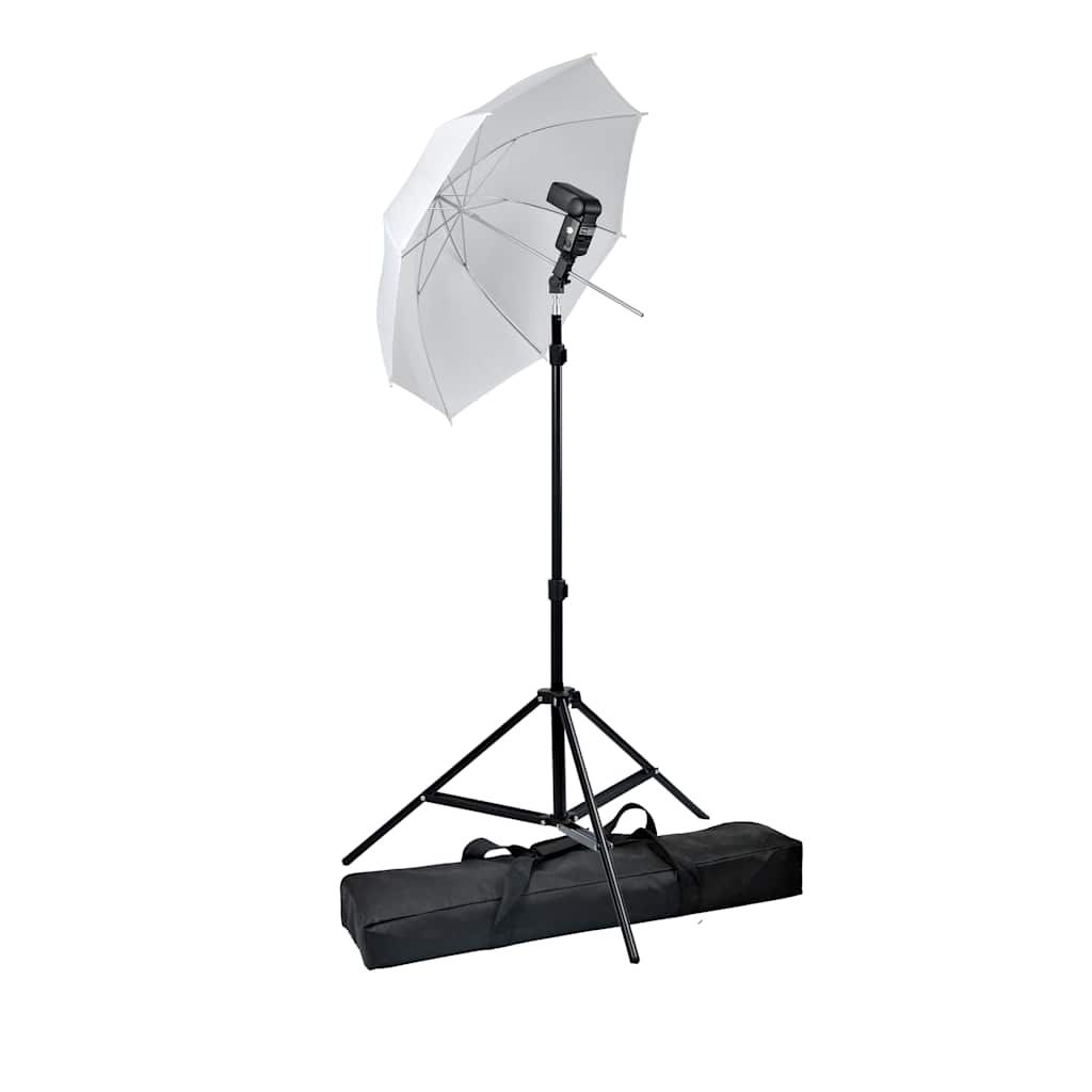 Set di Speedlight Nero Metallo vidaXL