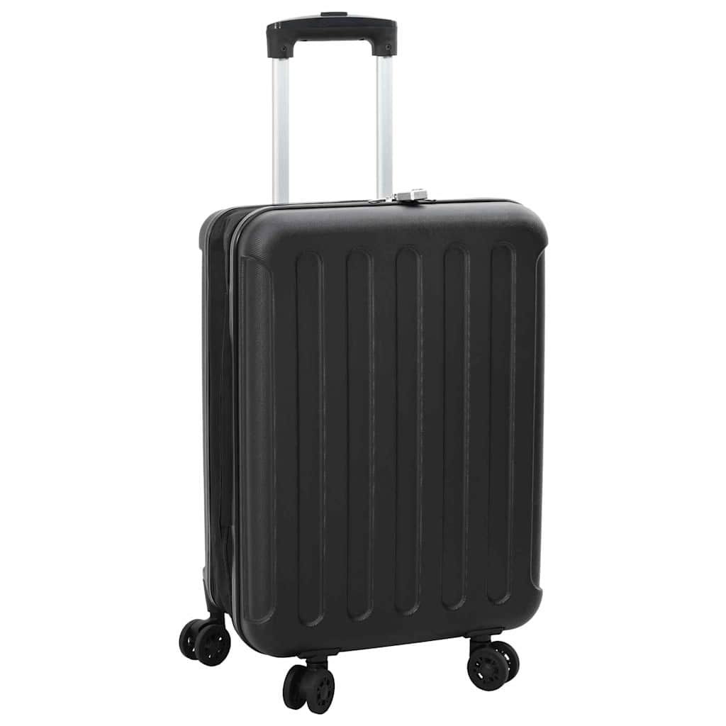 Valigia con blocco Nero 43 x 27 x 66 cm Plastica ABS vidaXL