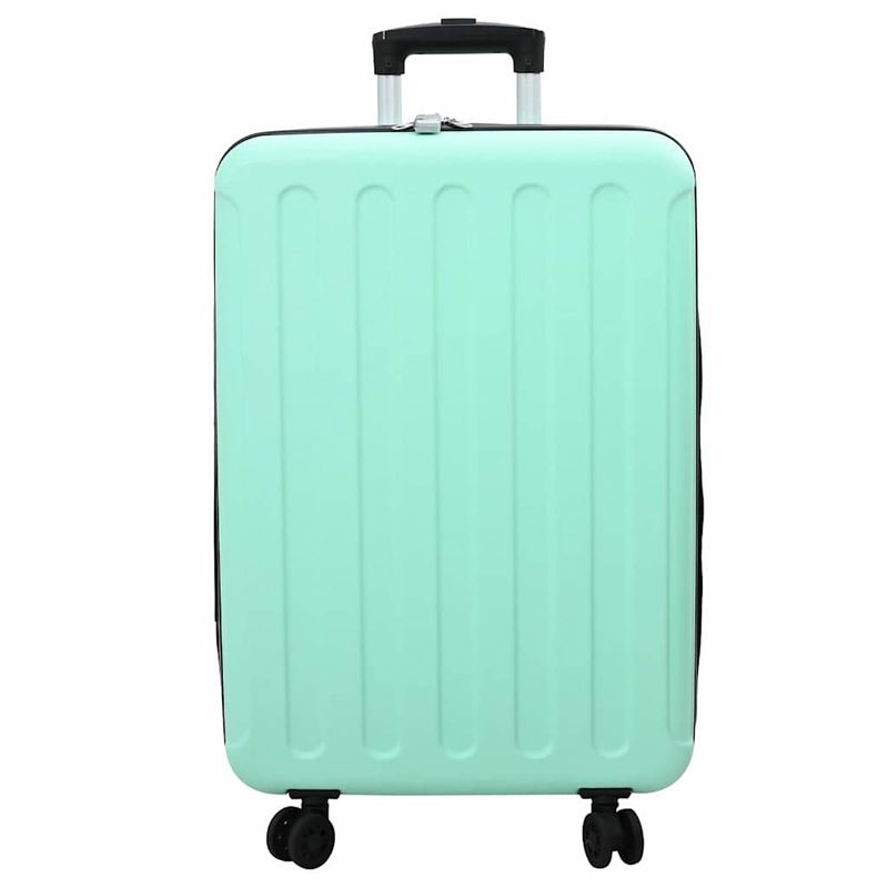 Valigia con blocco Verde menta 43 x 27 x 66 cm Plastica ABS vidaXL
