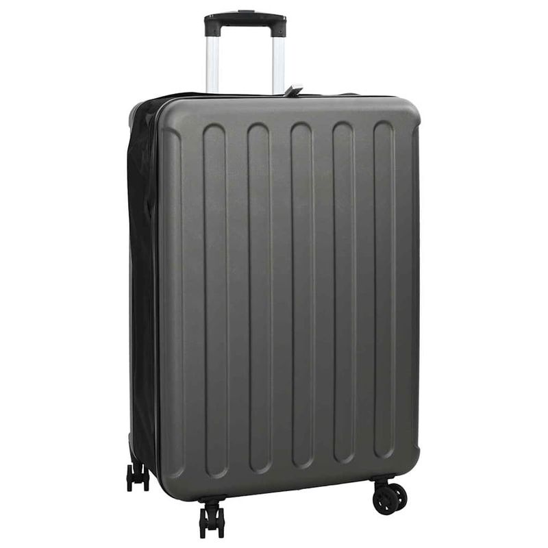 Valigia con blocco Grigio scuro 50 x 30 x 76 cm Plastica ABS vidaXL