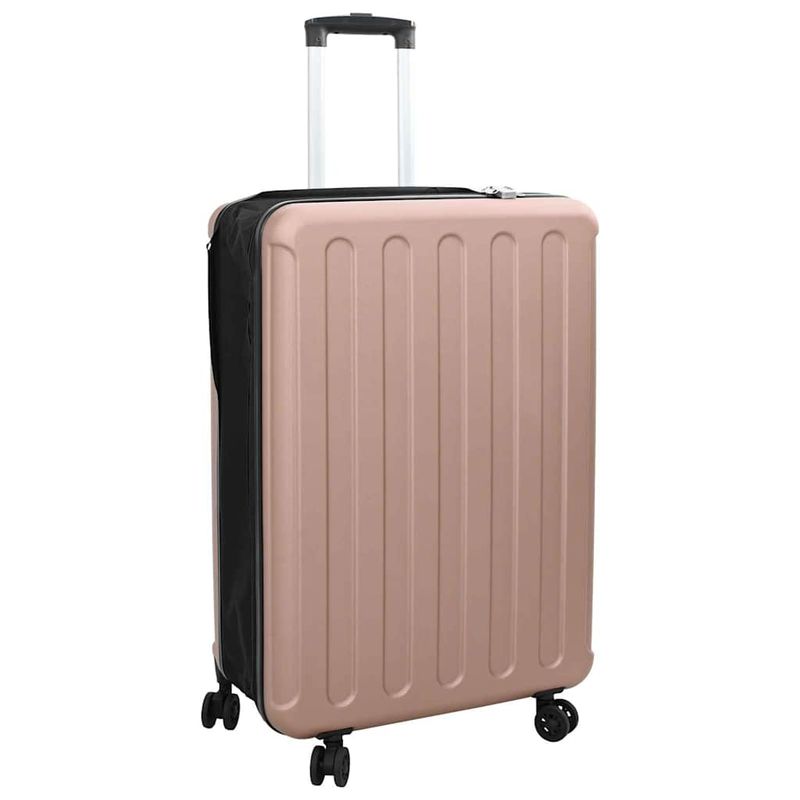 Valigia con blocco oro rosa 50 x 30 x 76 cm Plastica ABS vidaXL