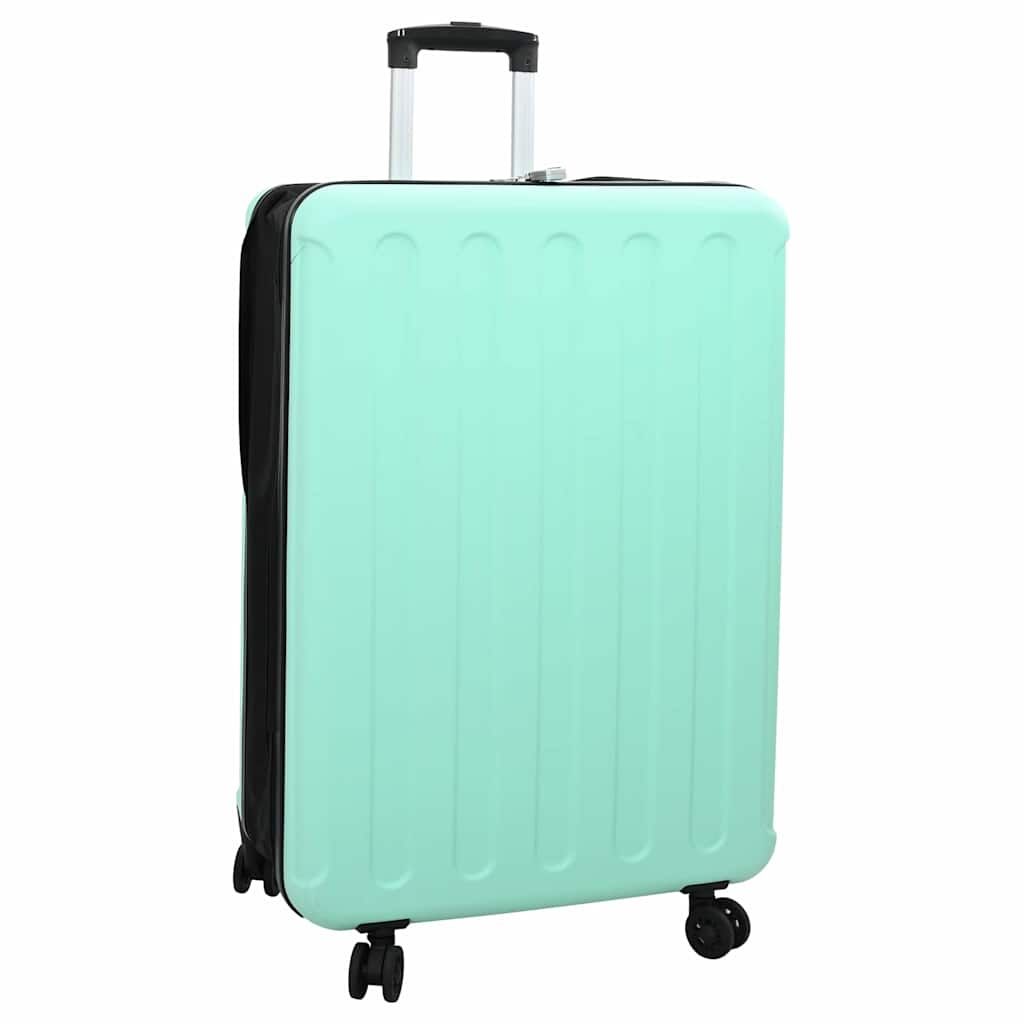 Valigia con blocco Verde menta 50 x 30 x 76 cm Plastica ABS vidaXL