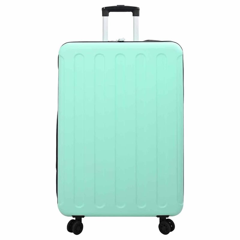 Valigia con blocco Verde menta 50 x 30 x 76 cm Plastica ABS vidaXL