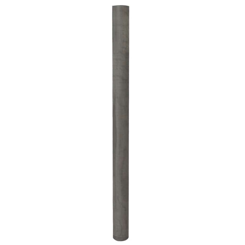 Recinzione in Rete in Acciaio Inossidabile 100x1000 cm Argento vidaXL