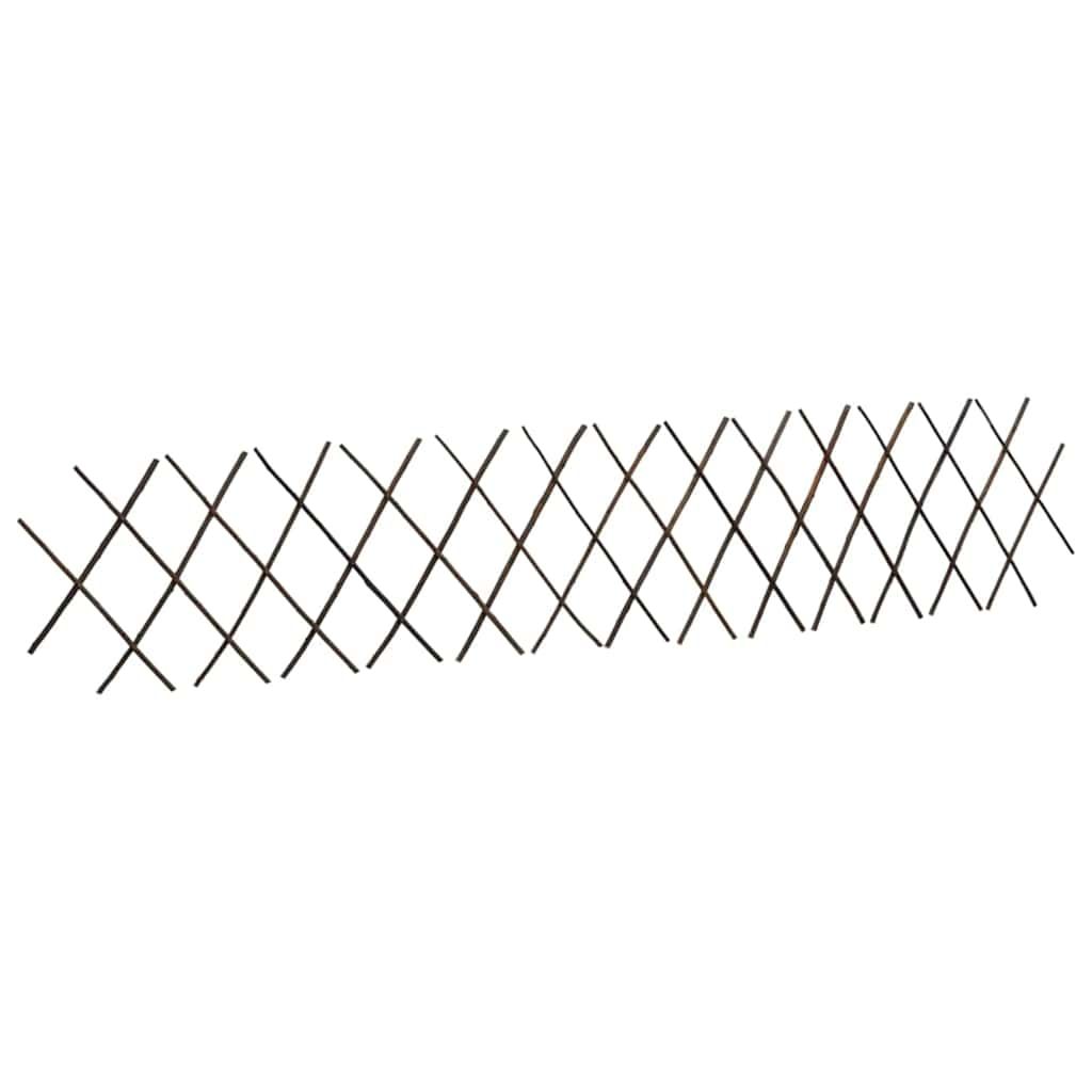 Recinzione a Traliccio in Salice 5 pz 180x30 cm vidaXL