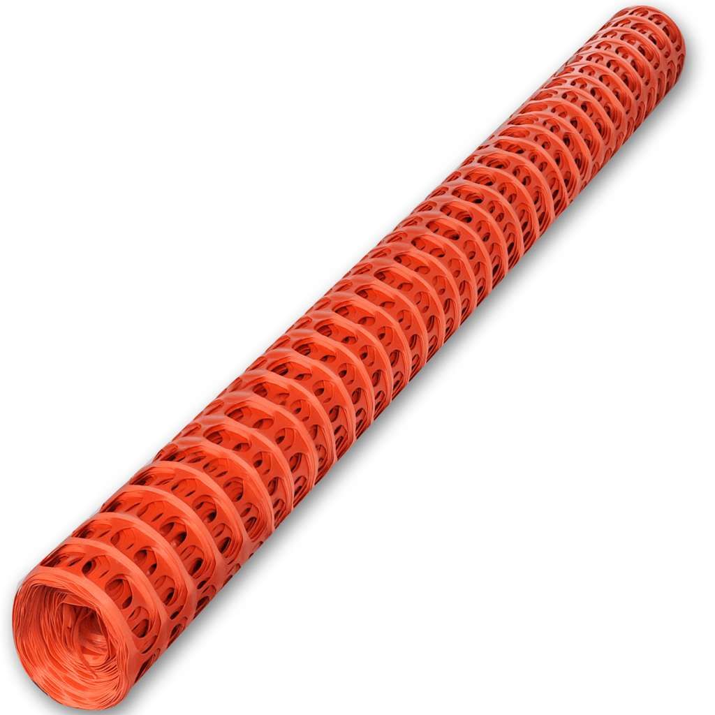 Recinzione da Giardino 50 m Arancione vidaXL