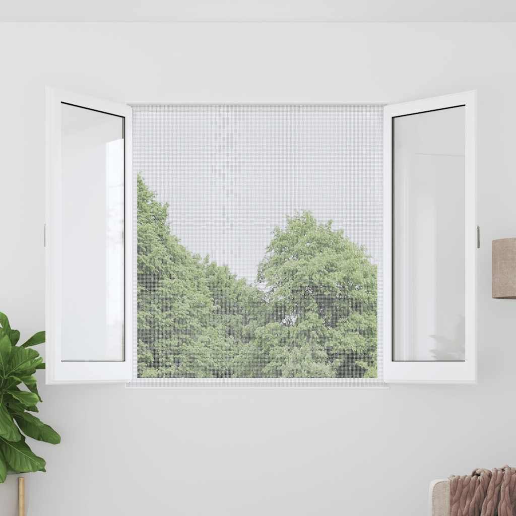 Zanzariera in Alluminio 100x500 cm Argento vidaXL