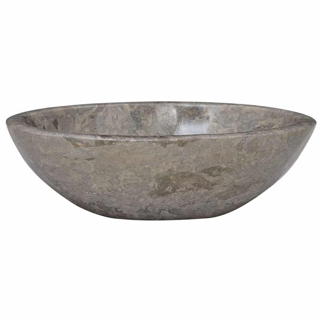 Lavandino Grigio 53x40x15 cm in Marmo vidaXL