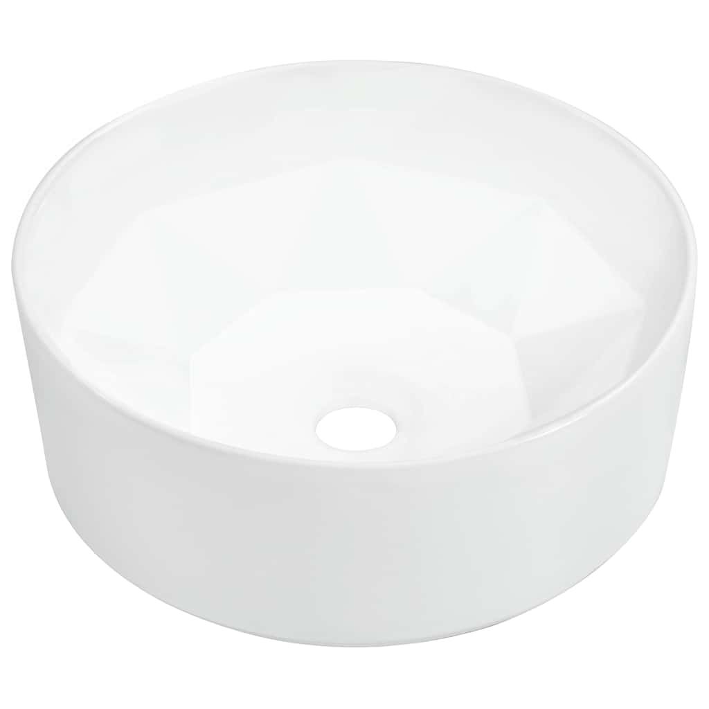 Lavandino 36x14 cm in Ceramica Bianco vidaXL